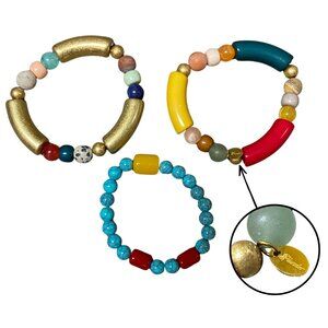 EUC Set of 3 Plunder Bracelets